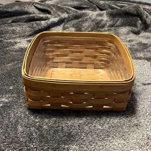 Little bin Longaberger basket with liner
